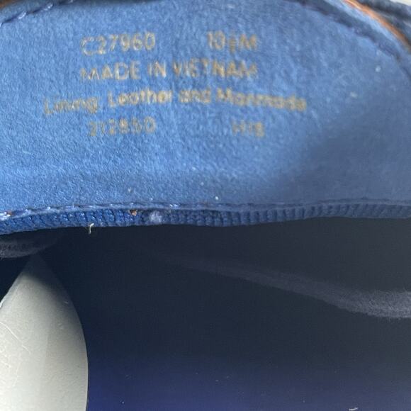 Cole Haan OriginalGrand Stitchlite Men 10.5M Blue Oxford Casual Dress Shoe EUC main image 7